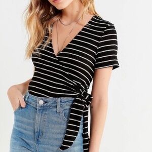 UO wrap crop top NWOT